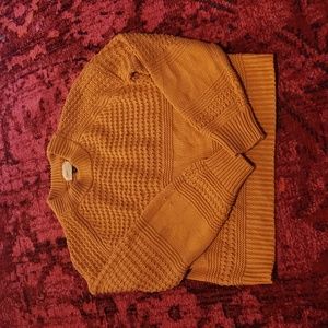 Crop sweater